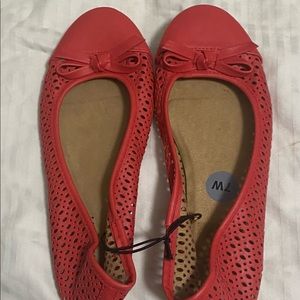 Ballet flats size 7W